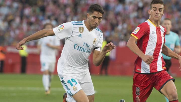 Achraf ante el Girona.