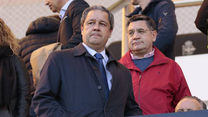 Tino Fernández, presidente del Deportivo.