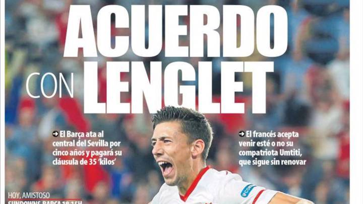 Barcelona sign Sevilla defender Clément Lenglet - MD