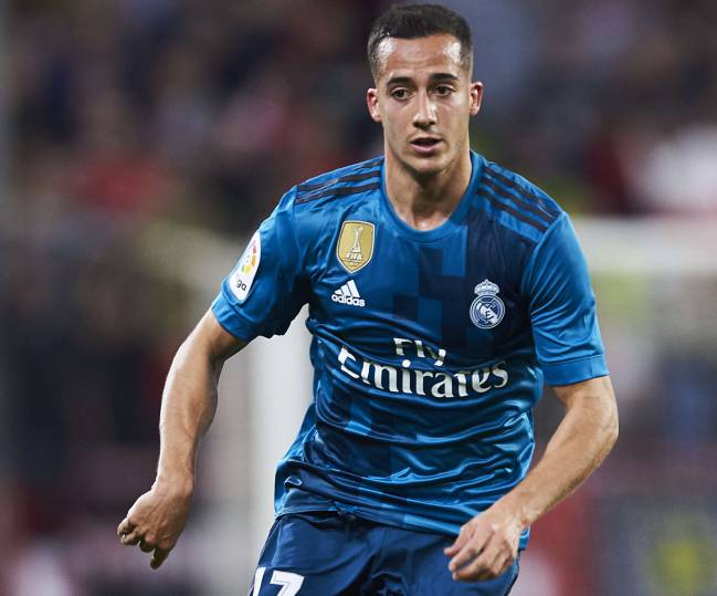 Lucas Vázquez, jugador del Real Madrid.