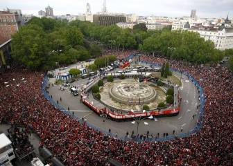 Fiesta de celebración del Atlético: recorrido y horario