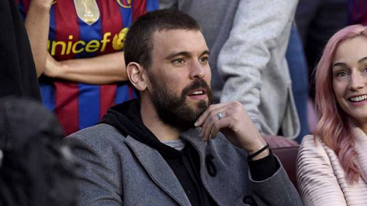 Marc Gasol: "A Iniesta le diré: felicidades y gracias"