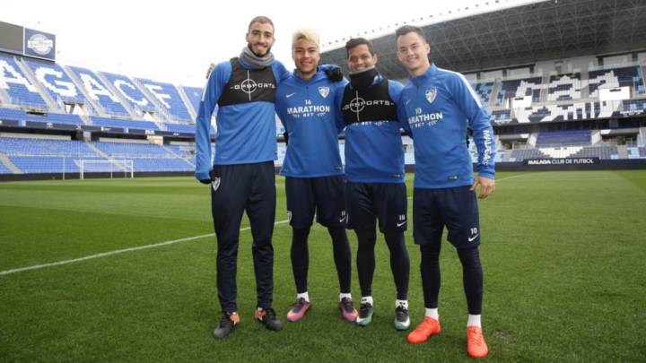 Un Málaga atípico: sin capitanes ni jugadores venezolanos