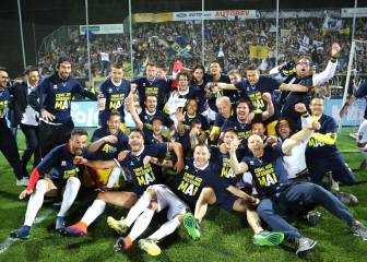 Three consecutive promotions sees Parma back in Serie A