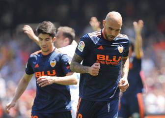 Zaza y Guedes firman el triunfo del Valencia ante un peleón Dépor