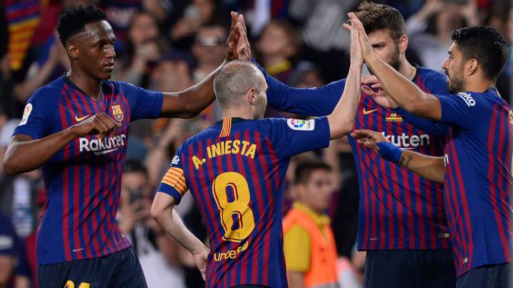 Barcelona - Real Sociedad en directo: LaLiga, despedida de Iniesta en vivo