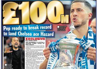 Daily Star: Guardiola prepara una oferta de 115M€ por Hazard