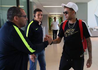 Neymar se presenta a Tite y ya está concentrado con Brasil