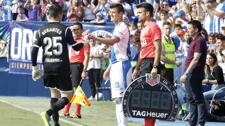 Serantes saluda a Mantovani