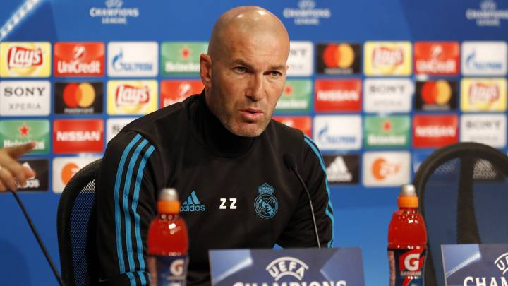 Zidane: "No hay favoritos, estamos 50-50"