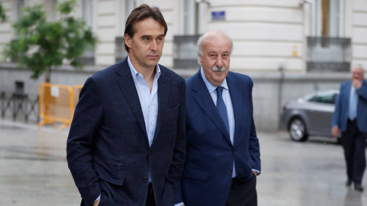 El seleccionador y su predecesor en el cargo,han declarado este viernes como testigos en la Audiencia Nacional, a citación del juez Santiago Pedraz.