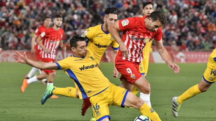 Imagen del partido del Almería-Alcorcón
