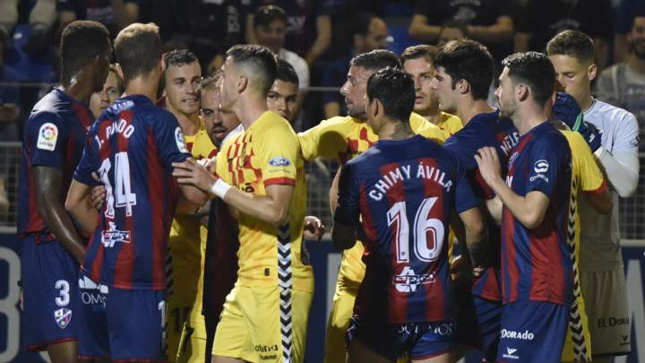 Una posible sanción al Huesca, al Nástic o a ambos cambiaría el ascenso, el playoff y la salvación