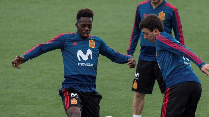 Williams y Oyarzabal con la Selección.