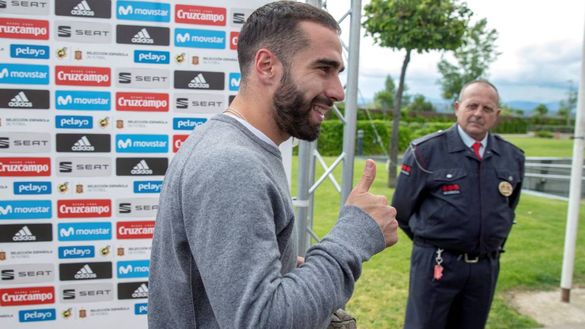 Oficial Dani Carvajal está entre los 23 elegidos para el Mundial