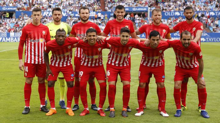 El once del Almería