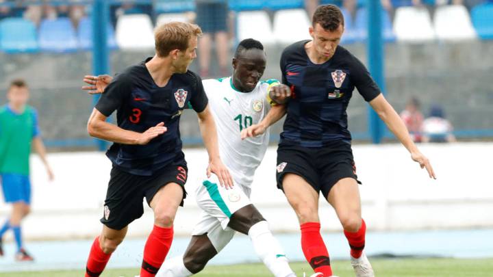 Croacia se rehace y remonta a una difícil Senegal.