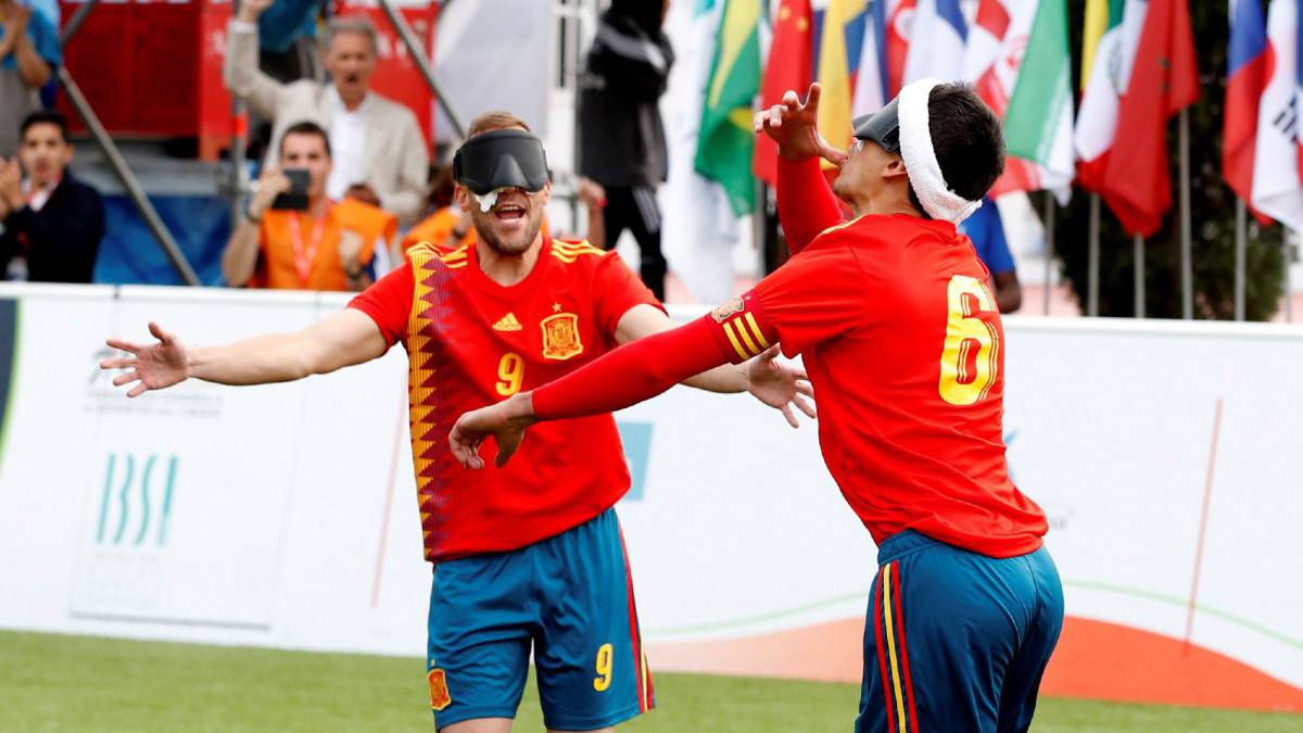 España ya está en cuartos del Mundial de Fútbol para ciegos