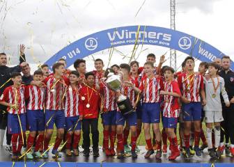 El Atlético se lleva en los penaltis la Wanda Football Cup