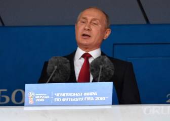 Putin, Evo Morales, Kim Yong-Nam y el príncipe saudí en un palco muy político