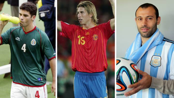 Márquez, Ramos y Mascherano.