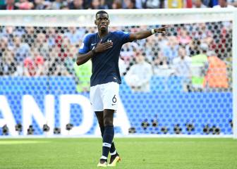 Las imágenes del debut de Francia en el Mundial