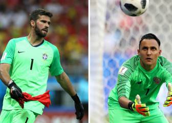 La marca de Keylor para vencer a Alisson, arquero de Brasil