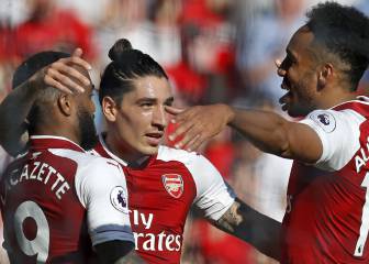 Bellerín: uno de los cinco intocables de Emery en el Arsenal
