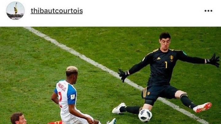 La broma de Cesc a Courtois: "Hora de cerrar las piernas"