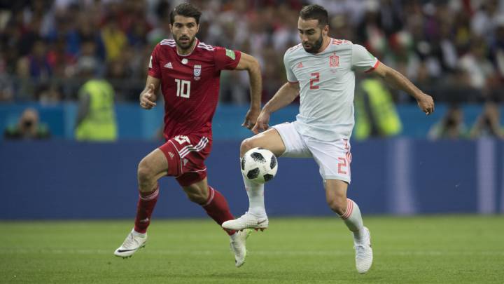 Carvajal slams Iran antics: "I don't think that's football"