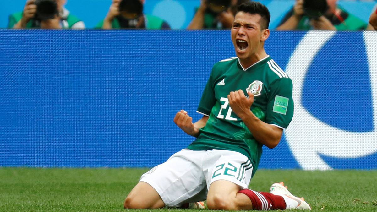 El Real Madrid, pendiente del goleador mexicano Lozano