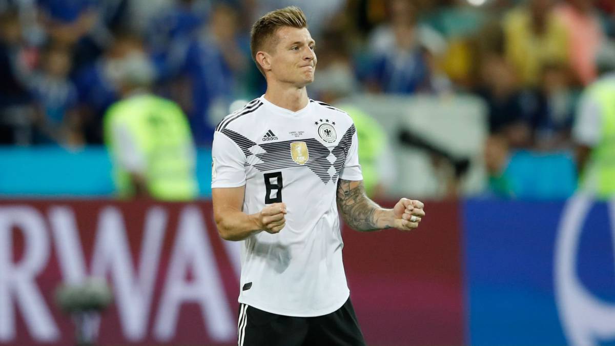 El golazo de Kroos en imágenes