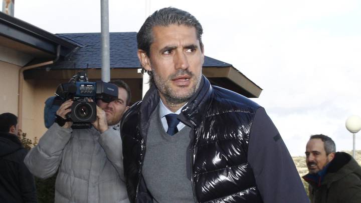 Caminero estuvo en Butarque. Preguntó por Koné y varios jugadores del Lega, que a su vez se interesó por Adrián, Keko, Juanpi, Rosales o Luis Hernández