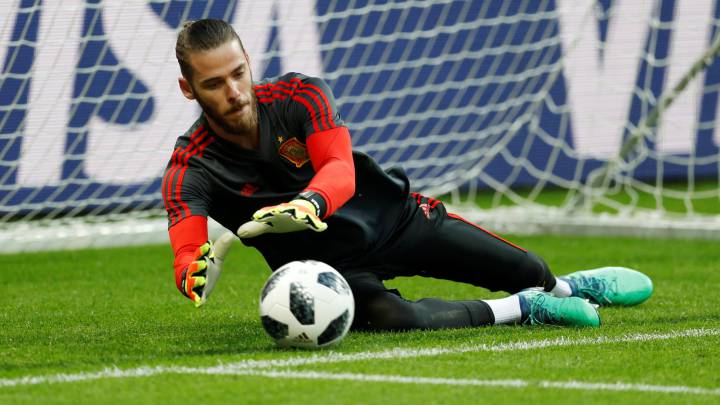 De Gea es el único portero que aún no ha realizado una parada