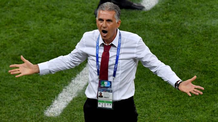 Queiroz: "Maybe the ref didn't send Cristiano off because of who he is..."