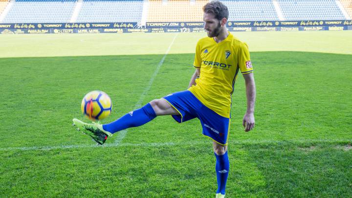 Fausto Tienza, jugador del Cádiz.