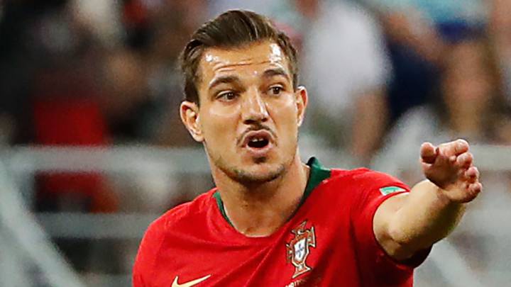 El defensa de Portugal, Cedric Soares, durante un encuentro.