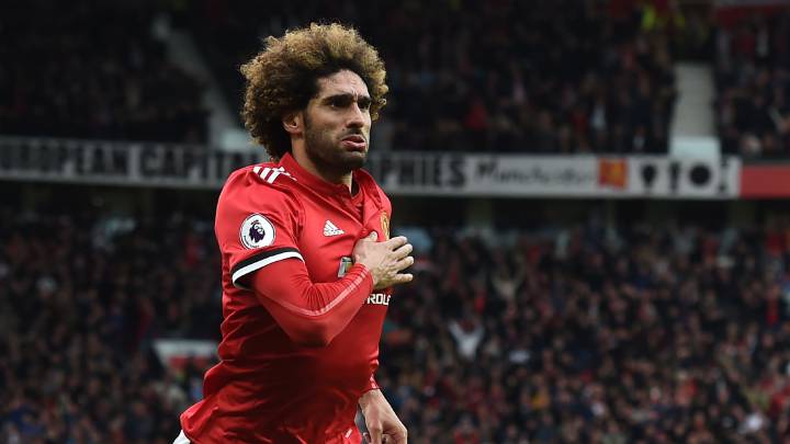 "Estoy muy feliz, siento como si este equipo aún tuviese muchas cosas que conseguir", afirmó el centrocampista de selección belga, Marouane Fellaini.