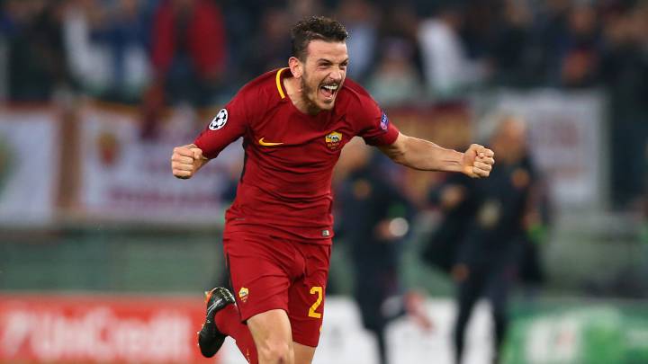 Florenzi con el Roma.