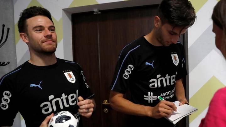 "Espero que Griezmann se porte bien y que sea medio uruguayo..."