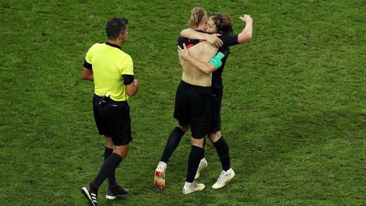 Rusia 2 (3) - 2(4) Croacia: resumen, goles y resultado