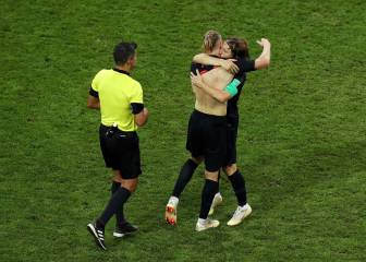 La suerte premia a Modric
