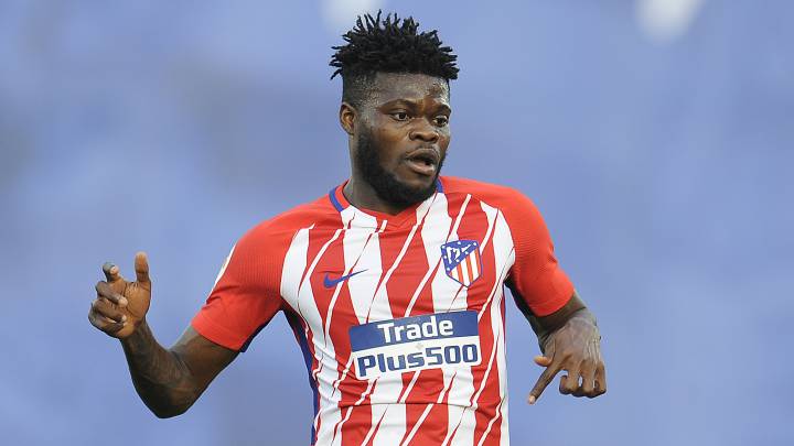 Thomas Partey con el Atlético.