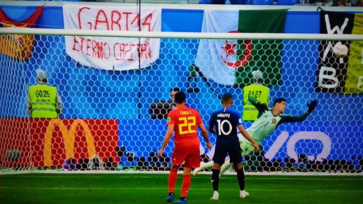 Recuerdo a Gabi en el Francia-Bélgica