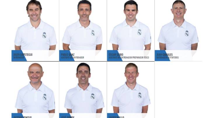 El Madrid confirma el cuerpo técnico de Julen Lopetegui.