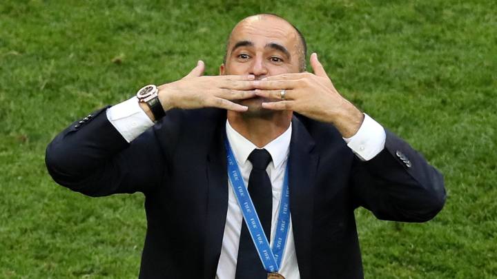 La alegría del técnico de Bélgica: "Mis jugadores se lo merecen"