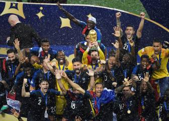 Francia-Croacia: La final del Mundial en imágenes