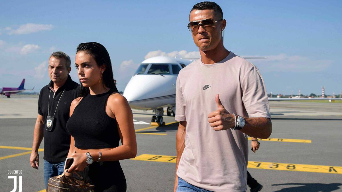 Cristiano ya está en Turín.