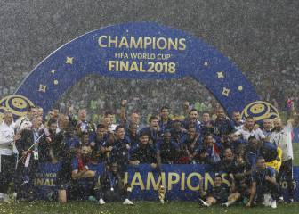 Champions of the World France lead Fifa rankings