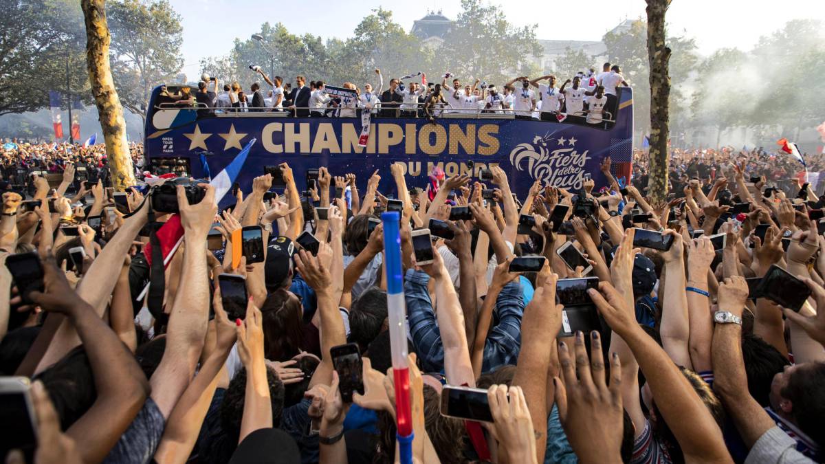 Jugadores en la fiesta.